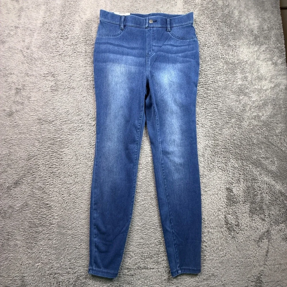 Time And Tru Core Jegging NWT Indigo Blue Womens M Skinny Pull On Stretch Denim
